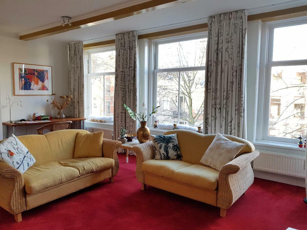 Large Historical Apartment & Canal Terrace Utrecht Exterior photo
